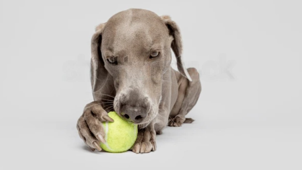 why do dogs like tennis balls so much