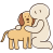 pet care sticker